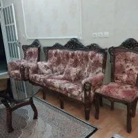 مبل ۸ نفره چوب گردو