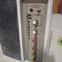 اکو آمپلی با دو میکروفون ژاپنی معاوضه با استودیویی