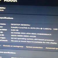 کامپیوتر تمیز(rx580)|رایانه رومیزی|آبادان, |دیوار