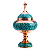 ظروف فیروزه کوبی|ظروف سرو و پذیرایی|اصفهان, سرشبادران|دیوار