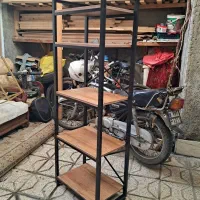 کافی بار چوب و فلز|کتابخانه، شلف، قفسههای دیواری|مشهد, نوید|دیوار