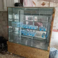 یخچال ویتریتی چرخ دار