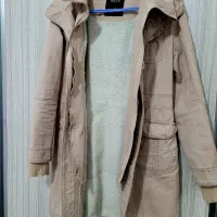 فروش کاپشن کتان ترک داخل پشمی|لباس|چالوس, |دیوار