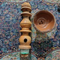 تنه قلیان چوبی