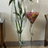 گلدان شیشه ای