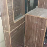 تخت خواب دونفره همراه میز ارایش و صندلی|تخت و سرویس خواب|قم, گلزار|دیوار