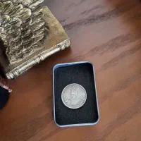 پنج هزار دیناری نقره سلطان احمد شاه  قاجار