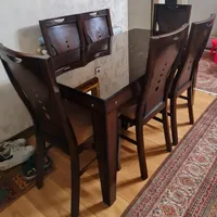 میز ناهار خوری ۶ نفره در حد نو|میز و صندلی غذاخوری|تهران, منیریه|دیوار