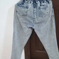 ست کت جین و شلوار کاملا سالم