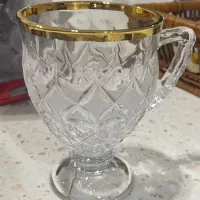 استکان لبه طلایی اکبند