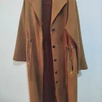 پالتو قهوهای رنگ سایز ۴۶|لباس|دورود, |دیوار