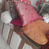فروش تعدادی بالش وپشتی خانگی ۲۰ عدد|پشتی|بناب, |دیوار