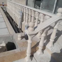 نصب نرده سنگی و آبنما و شومینه واسلب|خدمات پیشه و مهارت|اصفهان, خانه اصفهان|دیوار