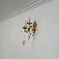 لوستربرنز۵شاخه و۱۰ شعله|لوستر و چراغ آویز|رباطکریم, رباطکریم|دیوار