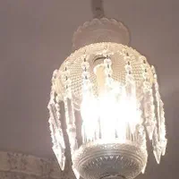 لوستر باکارا ۴شعله|لوستر و چراغ آویز|تهران, خواجه نصیر طوسی|دیوار