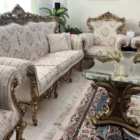 مبلمان سلطنتی ۷ نفره با ناهارخوری