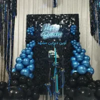 بادکنک آرایی جشن تولد دندونی تکلیف سالگرد تم کودک