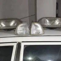 چراغ جلو و خطر پراید