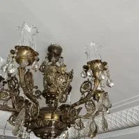 لوستر برنزی سنگین