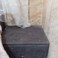 سرویس تخت خواب با تشک و میز آرایش کامل|تخت و سرویس خواب|سراوان, |دیوار