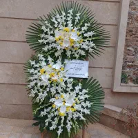اجاره و فروش گل ترحیم کرایه تاج گل تسلیت .تبریک