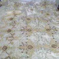رو تختی عروس ساتن حریر
