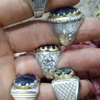 انگشتریاقوت استار وتوپاز وآمیتیس ۴۹خونه وموزونایت|جواهرات|خمینی‌شهر, |دیوار