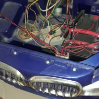 ماشین شارژی بی ام و دو نفره وزن تا ۳۰ کیلو صحنه|اسباببازی|صحنه, |دیوار