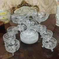 کریستال خورشیدی لهستان بوهیما قابلمه پیرکس بارفتن