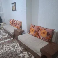 مبل 8 نفره ال با میز وسط و کنج|مبلمان خانگی و میز عسلی|تهران, شاهین|دیوار