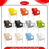 صندلی ناصرپلاستیک کد ۹۹۱ پایه فلزی