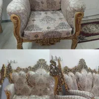 مبل ۷ نفره سلطنتی و میز نهار خوری ۶نفره