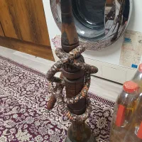 تعدادی قلیان تنه چوب گردو