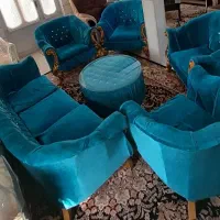 مبل ۷ نفره|مبلمان خانگی و میز عسلی|طبس, |دیوار