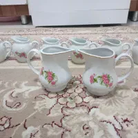 چینی گل قرمز|ظروف سرو و پذیرایی|فولادشهر, C8|دیوار