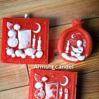 شمع و سنگ یلدایی