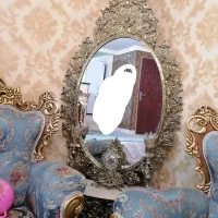 آینه شعمدان ساعت لوستر تابلو برنجی