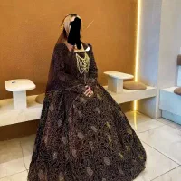 فروش و اجاره لباس زیبایی اعیونی قهوه ای