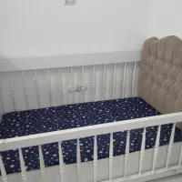 تخت کودک مدل گهواره ای|تخت و سرویس خواب|نیشابور, شهرک اندیشه|دیوار