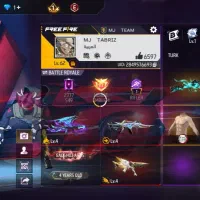 اکانت فری فایر شاخ فقط حضوری