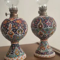 چراغ مینا کاری