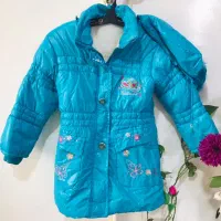 کاپشنه دخترانه ابی رنگ|لباس|خرمشهر, |دیوار