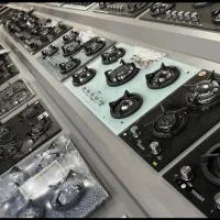 گازپنج شعله شیشه ای.هودمخفی