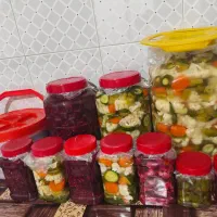 ترشی خانگی کاملا سالم و بهداشتی|خوردنی و آشامیدنی|ماهدشت, |دیوار