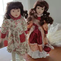 عروسک سرامیکی خارجی کاملا نو