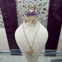 نیم ست طلا کاملترین مدلهای نیم ست|جواهرات|کاشان, درب زنجیر|دیوار