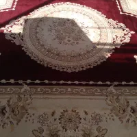 یک جفت فرش ۱۲متری زرشکی|فرش|نسیم‌شهر, |دیوار
