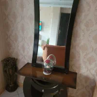 آینه کنسول چوبی