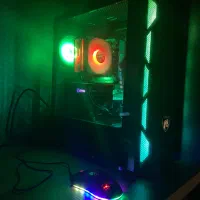 کامپیوتر گیمینگ به همراه مانیتور|رایانه رومیزی|تنکابن, |دیوار