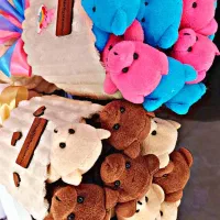 بوکت خرس تدی کادویی زایمان تولد سوپرایزی باکیفیت